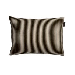 Linum CALCIO Kissenhülle - 35x50 Cm - Schwarz H01