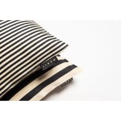 Linum CALCIO Kissenhülle - 35x50 Cm - Schwarz H01 -Boutique-Kissen-Discounter 432293 big 4