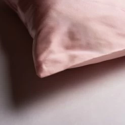 Linum SILK Kissenhülle - 40x40 Cm - Altrosa D70 -Boutique-Kissen-Discounter 432295 big 3