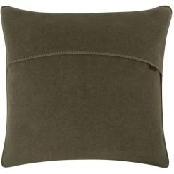 Zoeppritz Soft-Fleece Kissenhülle - 50x50 Cm - Olive Branch