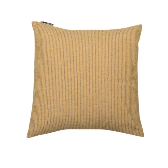 David Fussenegger NIZZA Nadelstreifen Recycling Kissen 2er-Set - 2 Stück à 40x40 Cm - Senf 4 David Fussenegger NIZZA Nadelstreifen Recycling Kissen 2er-Set - 2 Stück à 40x40 Cm - Senf – Bild 2