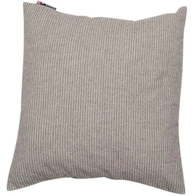 David Fussenegger NIZZA Nadelstreifen Recycling Kissen 2er-Set - 2 Stück à 40x40 Cm - Schlamm 3 David Fussenegger NIZZA Nadelstreifen Recycling Kissen 2er-Set - 2 Stück à 40x40 Cm - Schlamm