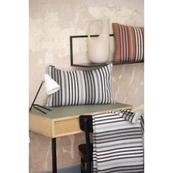 David Fussenegger NOVA Streifen Kissenhülle - 40x60 Cm - Terracotta -Boutique-Kissen-Discounter 450231 big 2