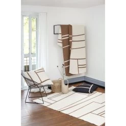 David Fussenegger NOVA Linien Kissenhülle - 60x60 Cm - Schwarz -Boutique-Kissen-Discounter 450234 big 3