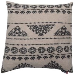 David Fussenegger SILVRETTA Häkelmuster Kissenhülle - 50x50 Cm - Natur