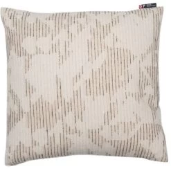 Boutique-Kissen-Discounter 30 David Fussenegger ALBA Raster Kissenhülle - 40x40 Cm - Natur
