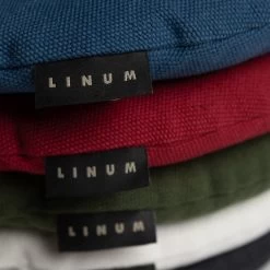 Linum PEPPER Sitzkissen Rund - Ø 37 Cm - Höhe 3 Cm - Moss Green A18 9 Linum PEPPER Sitzkissen Rund - Ø 37 Cm - Höhe 3 Cm - Moss Green A18 -Boutique-Kissen-Discounter 455005 big 3