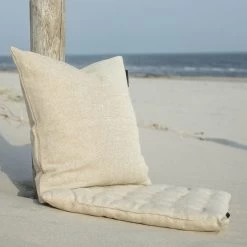 Linum PEPPER Kissenhülle - 60x60 Cm - Tangerine Yellow E06 -Boutique-Kissen-Discounter 455023 big 2