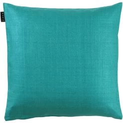 Linum SETA Kissenhülle - 50x50 Cm - Aqua Turquoise C91