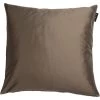 Linum SILK Kissenhülle - 40x40 Cm - Dark Mole Brown B40 -Boutique-Kissen-Discounter 455034 big 0
