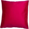 Linum SILK Kissenhülle - 40x40 Cm - Fuchsia Red D35 -Boutique-Kissen-Discounter 455035 big 0