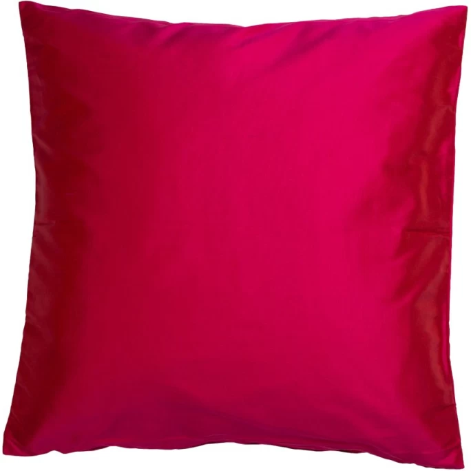Linum SILK Kissenhülle - 40x40 Cm - Fuchsia Red D35 3 Linum SILK Kissenhülle - 40x40 Cm - Fuchsia Red D35