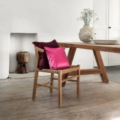 Linum SILK Kissenhülle - 40x40 Cm - Fuchsia Red D35 7 Linum SILK Kissenhülle - 40x40 Cm - Fuchsia Red D35 -Boutique-Kissen-Discounter 455035 big 2