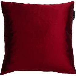 Linum SILK Kissenhülle - 40x40 Cm - Pale Wine Red D86