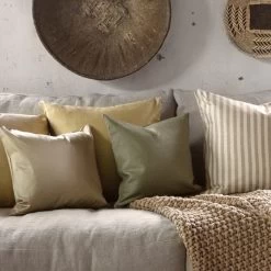 Linum SILK Kissenhülle - 40x40 Cm - Light Beige N1 -Boutique-Kissen-Discounter 455041 big 2