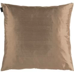 Linum SILK Kissenhülle - 50x50 Cm - Smoke Brow B18