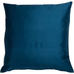 Linum SILK Kissenhülle - 50x50 Cm - Deep Sea Blue C42