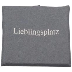 David Fussenegger Lieblingsplatz Sitzkissen - 2er-Set - 2 Stück à 40x40 Cm - Grau