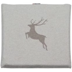 David Fussenegger Sylt Hirsch Sitzkissen - 2er-Set - 2 Stück à 40x40 Cm - Filz