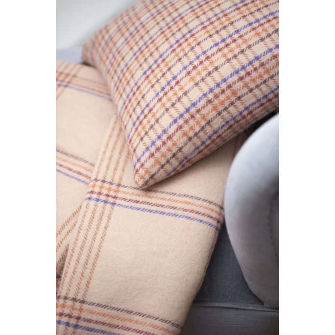 David Fussenegger SILVRETTA Junges Karo Kissenhülle - 40x40 Cm - Kork 4 David Fussenegger SILVRETTA Junges Karo Kissenhülle - 40x40 Cm - Kork – Bild 2