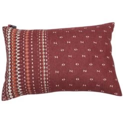 David Fussenegger NOVA Norweger Bordüre Kissenhülle - 40x60 Cm - Bordeaux