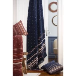 David Fussenegger NOVA Norweger Bordüre Kissenhülle - 40x60 Cm - Navy -Boutique-Kissen-Discounter 471097 big 1