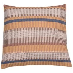 David Fussenegger LIMA Streifen Kissenhülle - 50x50 Cm - Kork