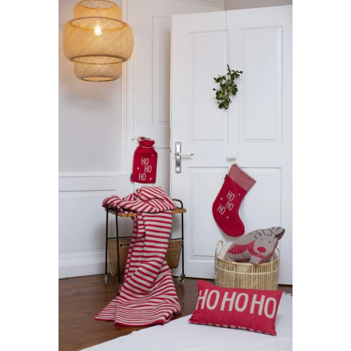 David Fussenegger NOVA HO HO HO Kissenhülle - 30x50 Cm - Rot 5 David Fussenegger NOVA HO HO HO Kissenhülle - 30x50 Cm - Rot – Bild 3