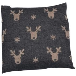 David Fussenegger DECO Rentier Kissenhülle - 50x50 Cm - Anthrazit