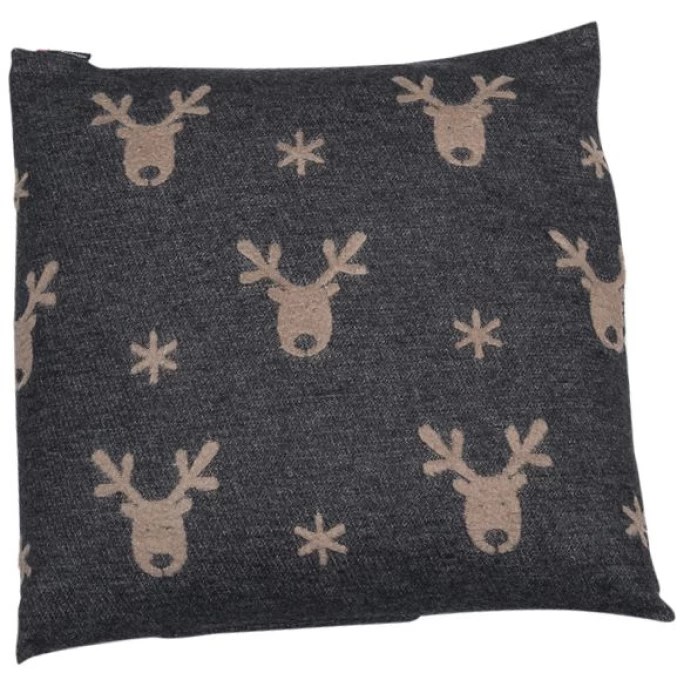 David Fussenegger DECO Rentier Kissenhülle - 50x50 Cm - Anthrazit 3 David Fussenegger DECO Rentier Kissenhülle - 50x50 Cm - Anthrazit