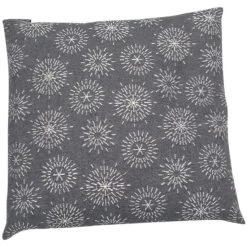 David Fussenegger DIVA Kreissterne Kissenhülle - 50x50 Cm - Grau