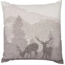 David Fussenegger SILVRETTA Landschaft Kissenhülle - 50x50 Cm - Braun