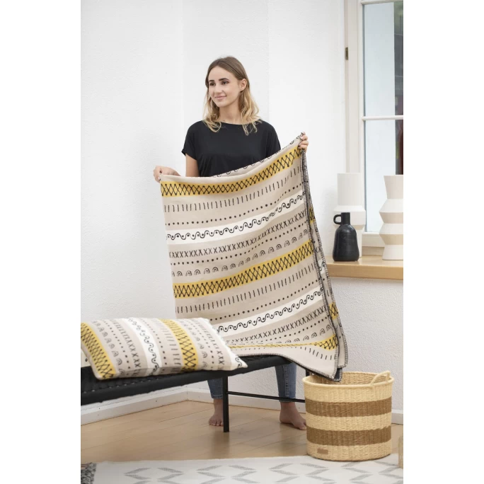 David Fussenegger NOVA Bordüre Kissenhülle - 40x60 Cm - Natur 4 David Fussenegger NOVA Bordüre Kissenhülle - 40x60 Cm - Natur – Bild 2