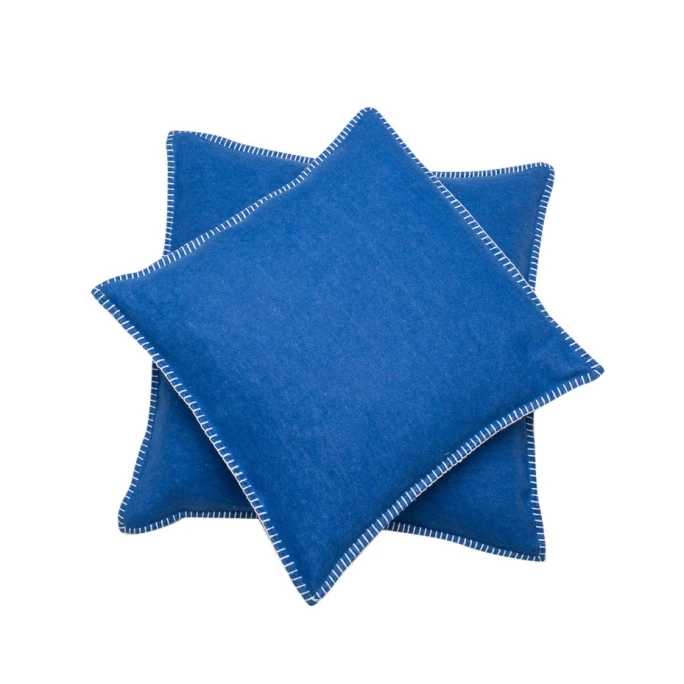 David Fussenegger SYLT Kissenhülle Uni Mit Zierstich - 40x40 Cm - Royal 3 David Fussenegger SYLT Kissenhülle Uni Mit Zierstich - 40x40 Cm - Royal