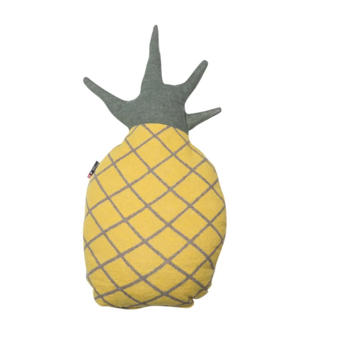 David Fussenegger SILVRETTA Ananas Kissen Mit Füllung - 32x70 Cm - Gelb 3 David Fussenegger SILVRETTA Ananas Kissen Mit Füllung - 32x70 Cm - Gelb
