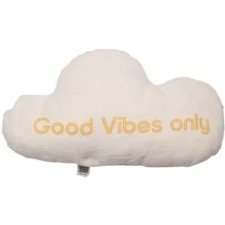 David Fussenegger SILVRETTA Kissen Mit Füllung Good Vibes Only - 35x60 Cm - Rohweiß