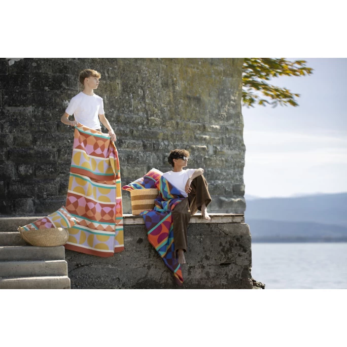 David Fussenegger SILVRETTA Afrika Bordüre Kissenhülle - 40x60 Cm - Terracotta 4 David Fussenegger SILVRETTA Afrika Bordüre Kissenhülle - 40x60 Cm - Terracotta – Bild 2