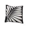 David Fussenegger NOVA Palmenblatt Kissenhülle - 50x50 Cm - Schwarz -Boutique-Kissen-Discounter 481898 big 0