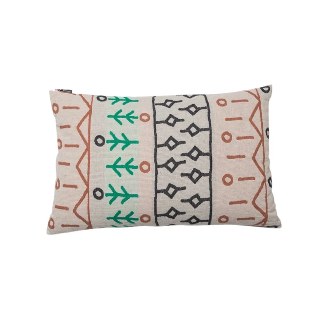 David Fussenegger LINO Afrikanische Kleinmuster Kissenhülle - 40x60 Cm - Anthrazit 3 David Fussenegger LINO Afrikanische Kleinmuster Kissenhülle - 40x60 Cm - Anthrazit