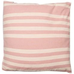 David Fussenegger NIZZA Blockstreifen Kissenhülle - 2er Set - 2er Set - 50x50 Cm - Altrosa